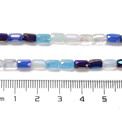 Electroplate Glass Beads Strands EGLA-D030-08D-1