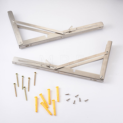 304 Stianless Steel Folding Shelf Brackets SW-TAC0001-14P-1