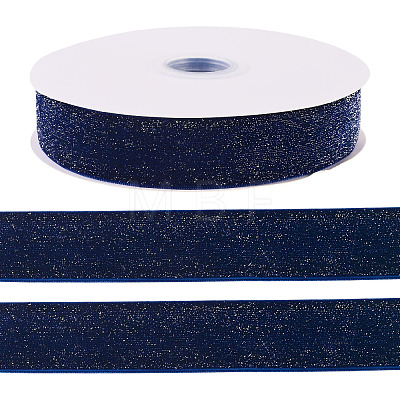 10 Yards Polyester Velvet Ribbon OCOR-TA0004-13F-1