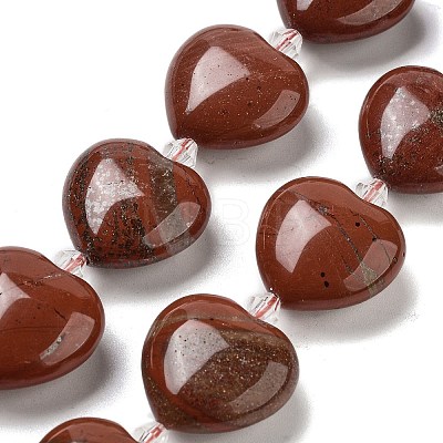 Natural Red Jasper Beads Strands G-C150-A19-01-1