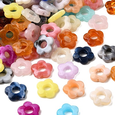 Transparent Acrylic Beads X-MACR-K359-48-1