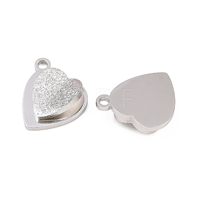 Valentine's Day 304 Stainless Steel Charms SA-H001-03P-1