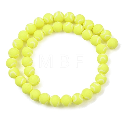 Handmade Polymer Clay Beads Strands PY-CBAEC33-01L-1