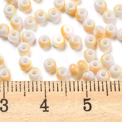 Two Tone Opaque Colours Glass Seed Beads SEED-E005-02I-1