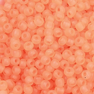 6/0 Luminous Glass Seed Beads SEED-NH0001-01D-1