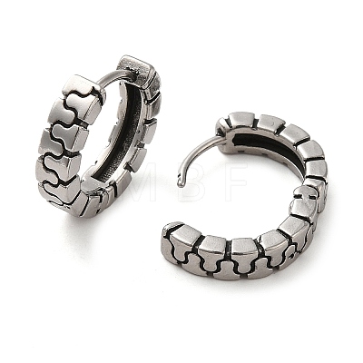 316 Surgical Stainless Steel Hoop Earrings EJEW-Q795-10AS-1
