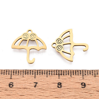 201 Stainless Steel Pendants STAS-T073-49G-1