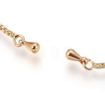Adjustable Brass Micro Pave Cubic Zirconia Chain Bracelet Making KK-O106-50G-1