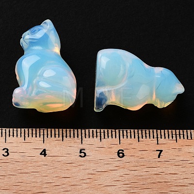 Opalite Carved Figurines DJEW-L023-B21-1