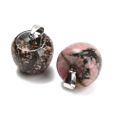Natural Rhodonite Pendants GG-K002-15K-1