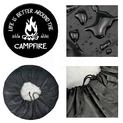 Polyester Tyre Cover AJEW-WH0225-015-1