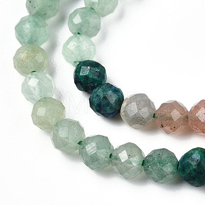 Natural Mixed Gemstone Beads Strands X-G-D080-A01-01-07-1