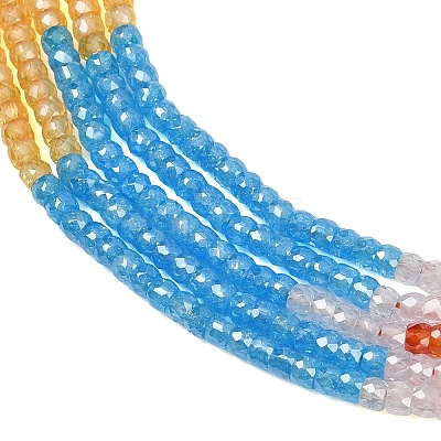 Cubic Zirconia Beads Strands ZIRC-P125-2x3mm-27-1