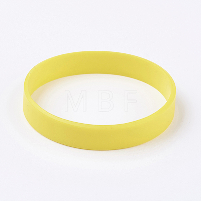 Silicone Wristbands Bracelets BJEW-J176-180-19-1