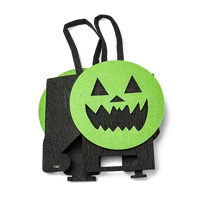 Devil Felt Halloween Candy Bags with Handles HAWE-K001-01A-1