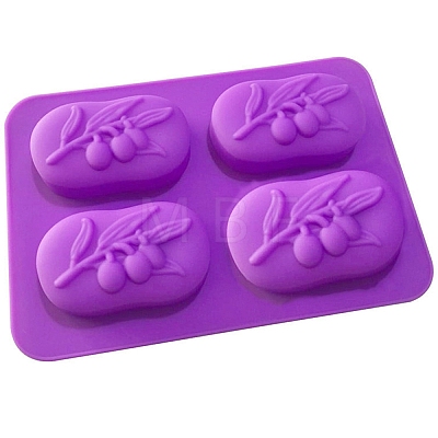 Rectangle Soap Food Grade Silicone Molds SOAP-PW0001-088-1