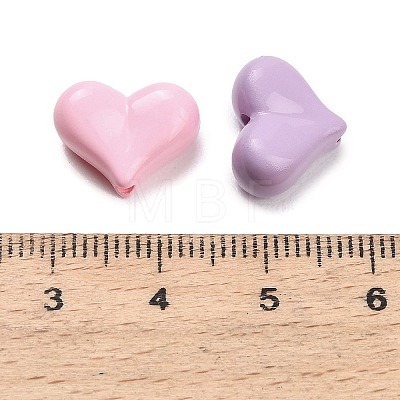 Opaque Acrylic Beads OACR-D043-05-1