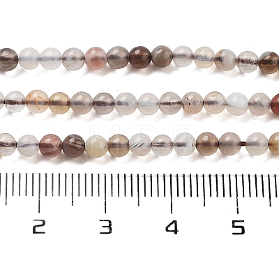 Natural Botswana Agate Beads Strands G-G143-A02-01-1