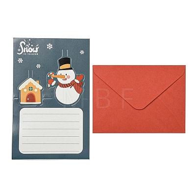 Christmas Paper Congratulation Card DIY-B080-05-1