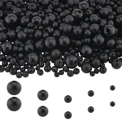 Natural Wood Beads WOOD-PH0001-29-1