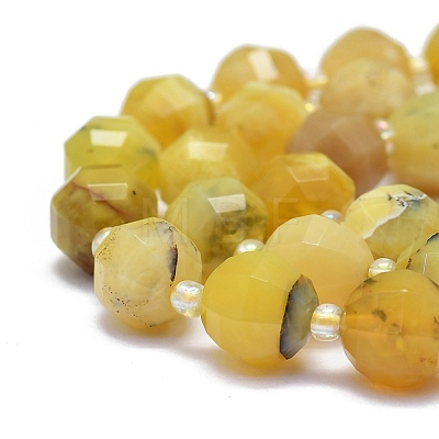 Natural Yellow Opal Beads Strands G-K306-A16-10mm-1