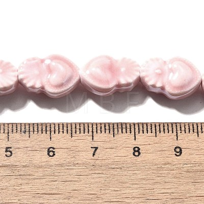 Handmade Porcelain Beads Strands PORC-I028-01K-1