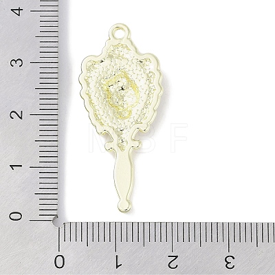 Halloween Rack Plating Alloy Enamel Pendants PALLOY-F018-26G-01-1