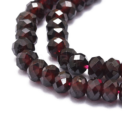 Natural Garnet Beads Strands G-E569-H01-1