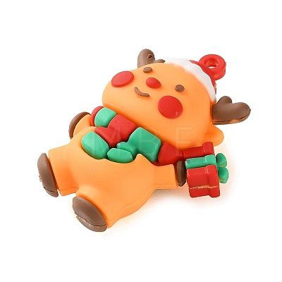 Christmas Theme PVC Plastic Pendants LS-FIND-I059-01E-1