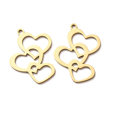 201 Stainless Steel Pendants SA-Z001-02G-1