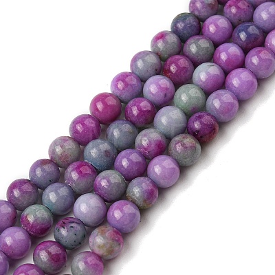 Jade Beads Strands G-D264-6mm-XH06-1