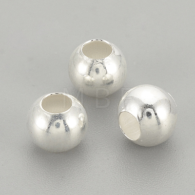 925 Sterling Silver Beads STER-S002-12-2.5mm-1
