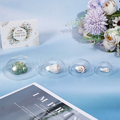 4Pcs 4 Style Clear Glass Globe FIND-DR0001-01-1