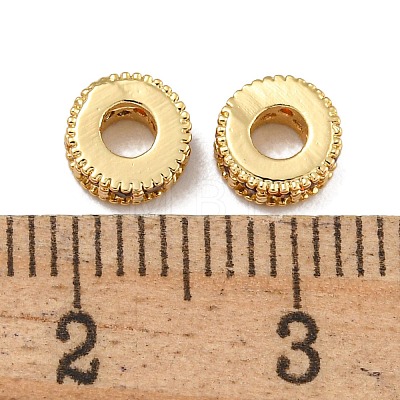 Rack Plating Brass Micro Pave Cubic Zirconia Beads KK-U030-30G-05-1