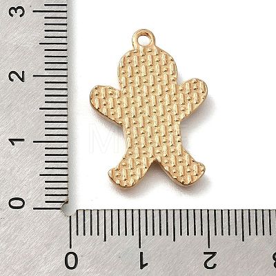 Christmas Theme Alloy Enamel Pendants ENAM-Q509-02KCG-13-1