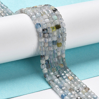 Natural Aquamarine Beads Strands G-Z029-01-1