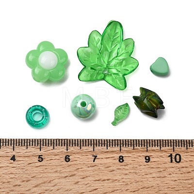 Opaque & Transparent Acrylic Beads SACR-XCP0001-06H-1