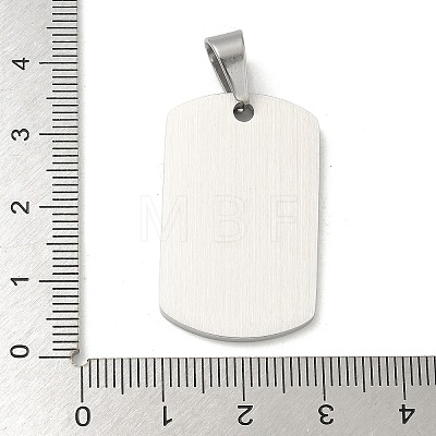 Anti-Tarnish 304 Stainless Steel Pendants STAS-G346-19P-1