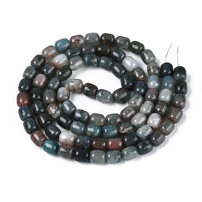 Baking Paint Crackle Glass Beads Strands DGLA-N019-01B-11-1