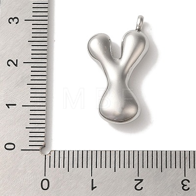 Non-Tarnish Ion Plating(IP) 304 Stainless Steel Pendants STAS-M017-08P-25-1