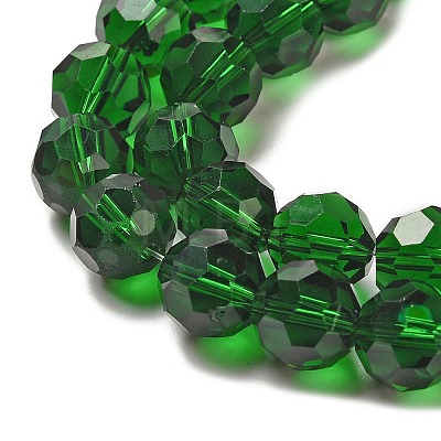 Transparent Glass Beads X-EGLA-A035-T10mm-D10-1