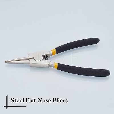   45# Steel Flat Nose Pliers TOOL-PH0001-21-1