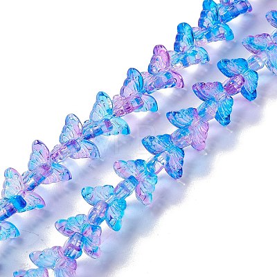 Transparent Glass Beads Strand GLAA-K002-02H-1