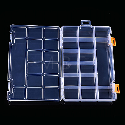 Rectangle Polypropylene(PP) Bead Storage Container CON-N013-05-1