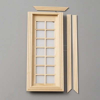 Mini Door Display Decoration DIY-WH0374-58-1