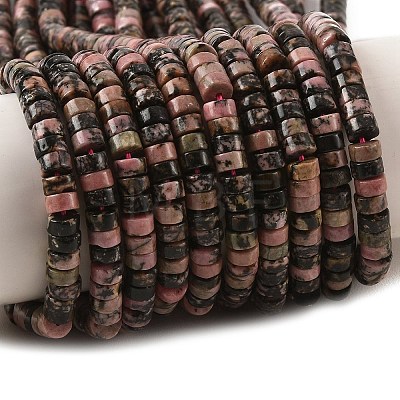 Natural Rhodonite Beads Strands G-M420-A06-01-1