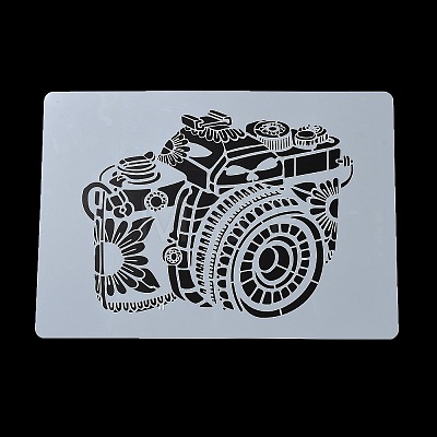 Plastic Hollow Out Drawing Painting Stencils Templates DIY-Z024-01F-1