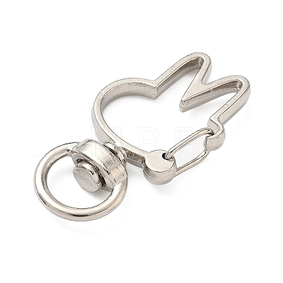 Alloy Swivel Clasps FIND-C084-02A-P-1