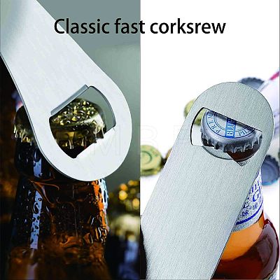 430 Stainless Steel Bottle Openers AJEW-WH0259-015-1