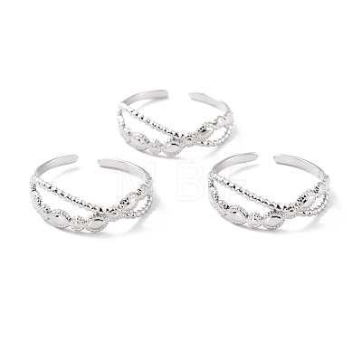 304 Stainless Steel Finger Rings RJEW-L102-43P-1